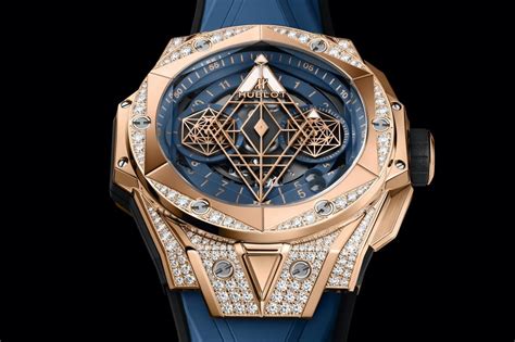 hublot big bang sang bleu ii king gold